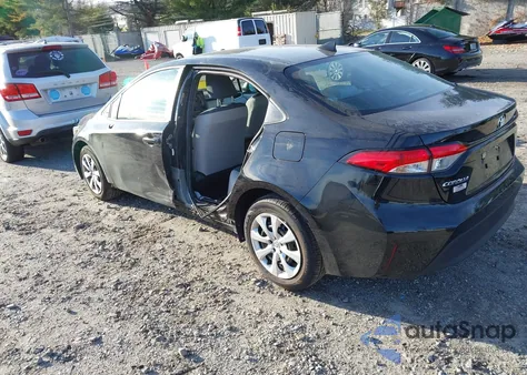 2025 Toyota Corolla Le z USA, uszkodzony, nr VIN 5YFB4MDE2SP319953